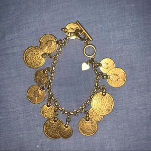 Coin bracelet